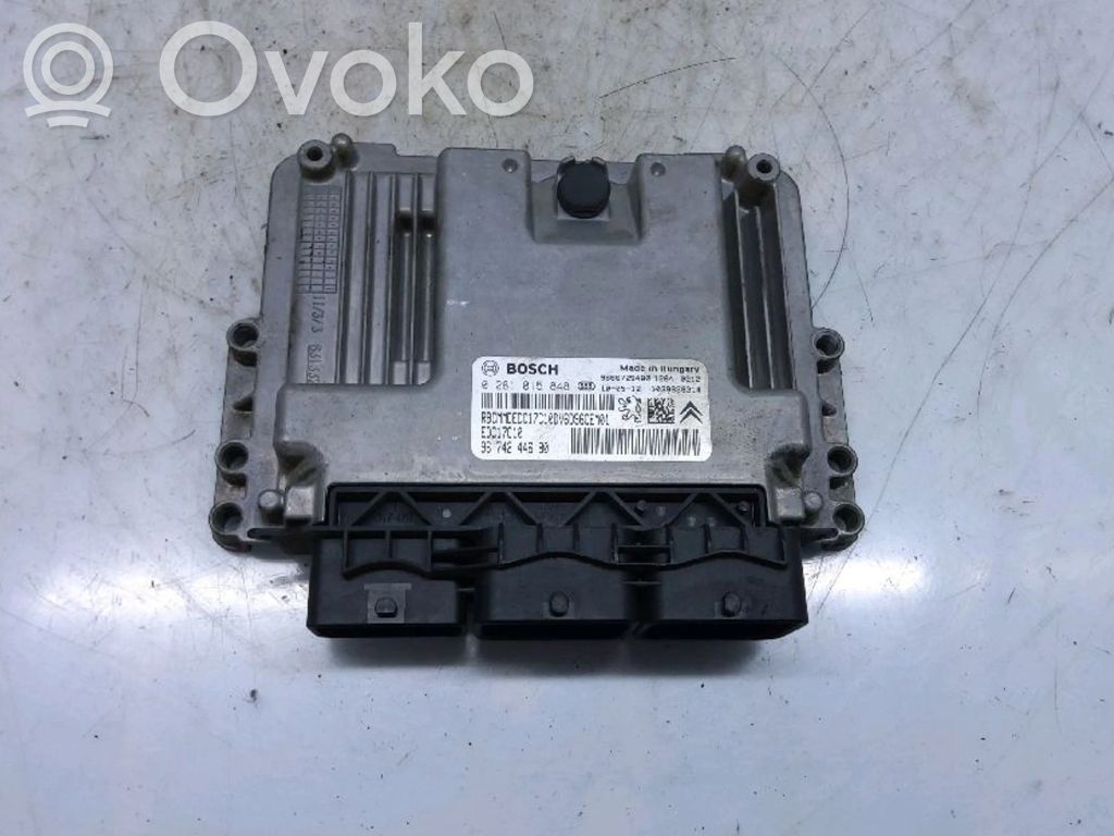 Citroen DS3 Engine control unit/module 