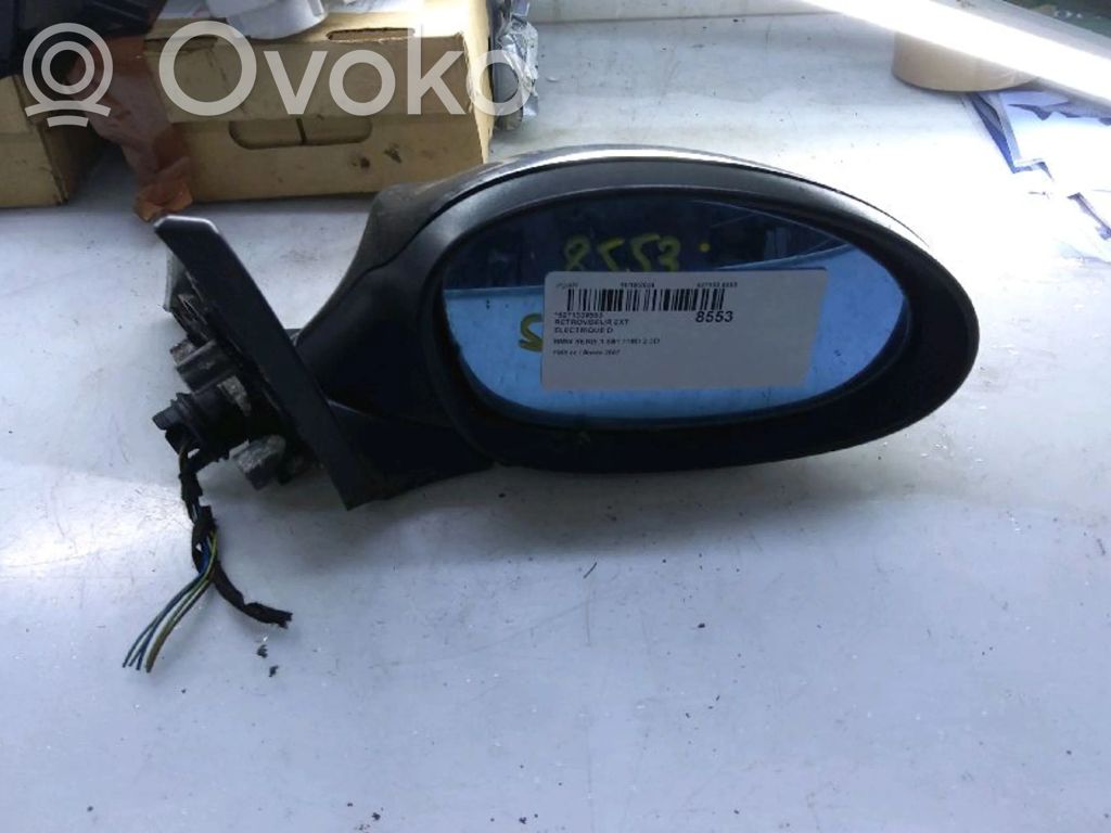 BMW 1 E81 E87 Etuoven sähköinen sivupeili 