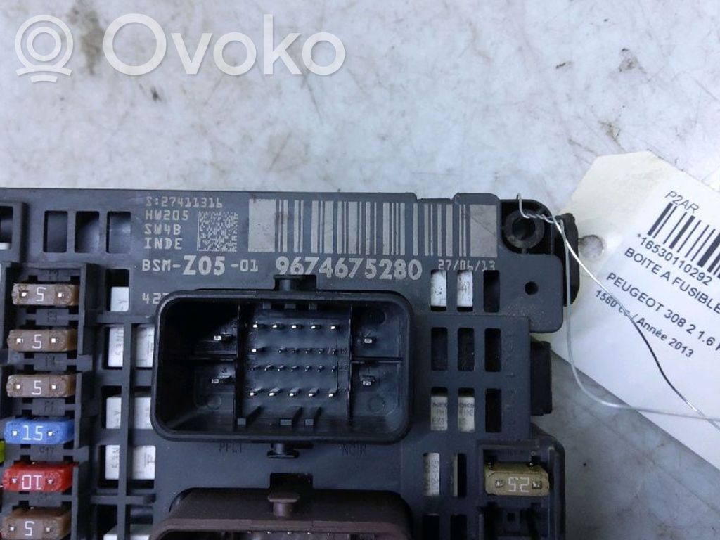 Peugeot 308 Módulo de fusible 
