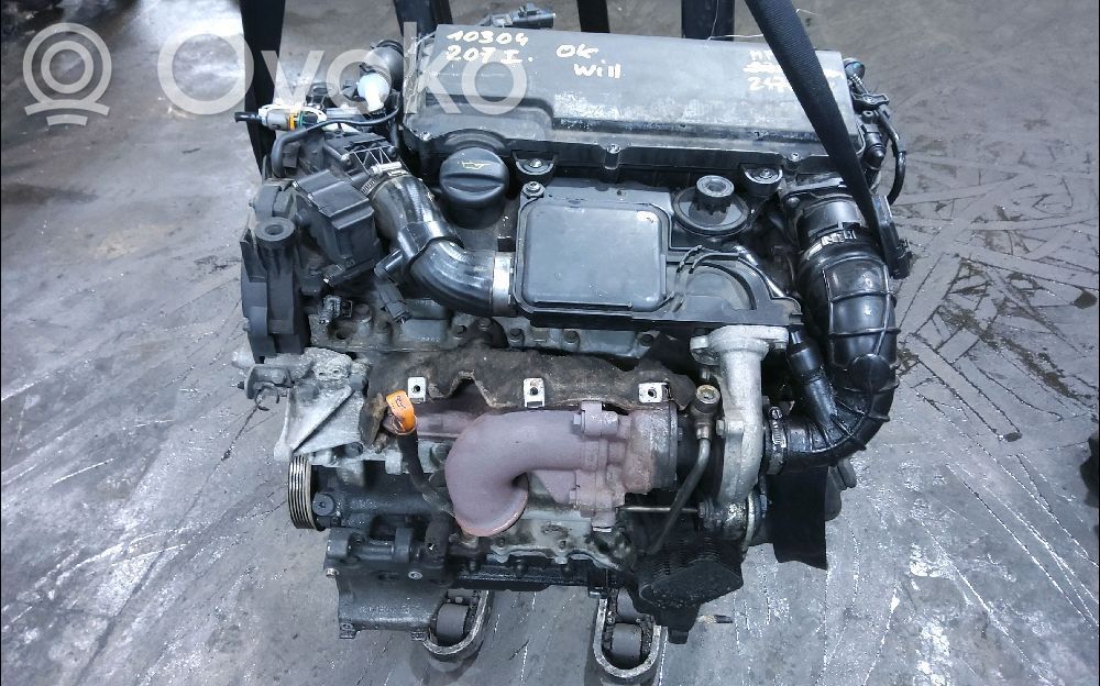 Peugeot 207 Двигатель 