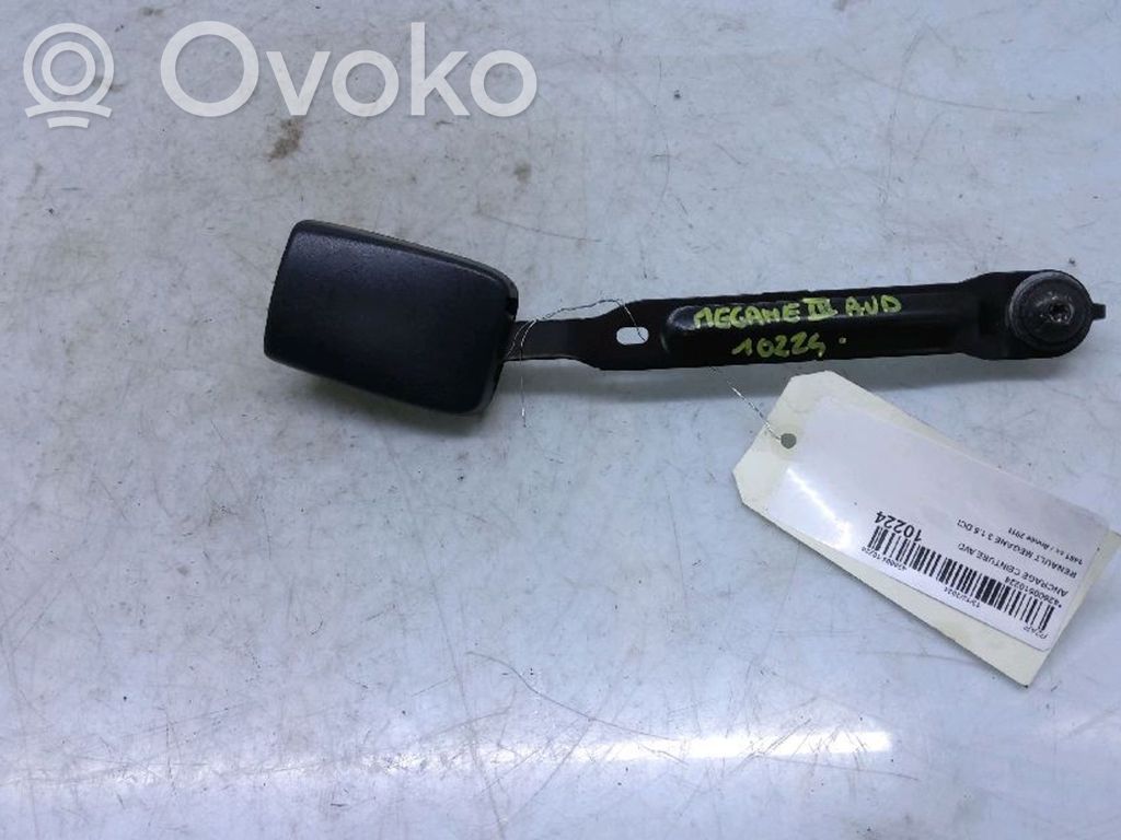 Renault Megane III Hebilla del cinturón delantero 