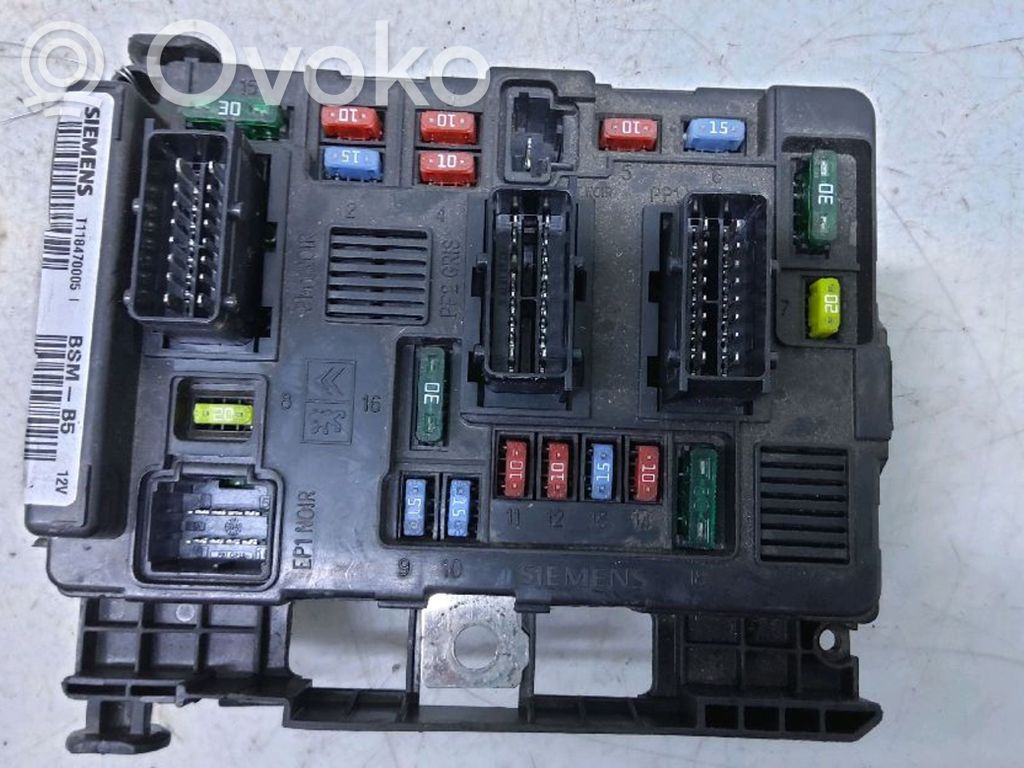 Citroen C5 Drošinātāju bloks 
