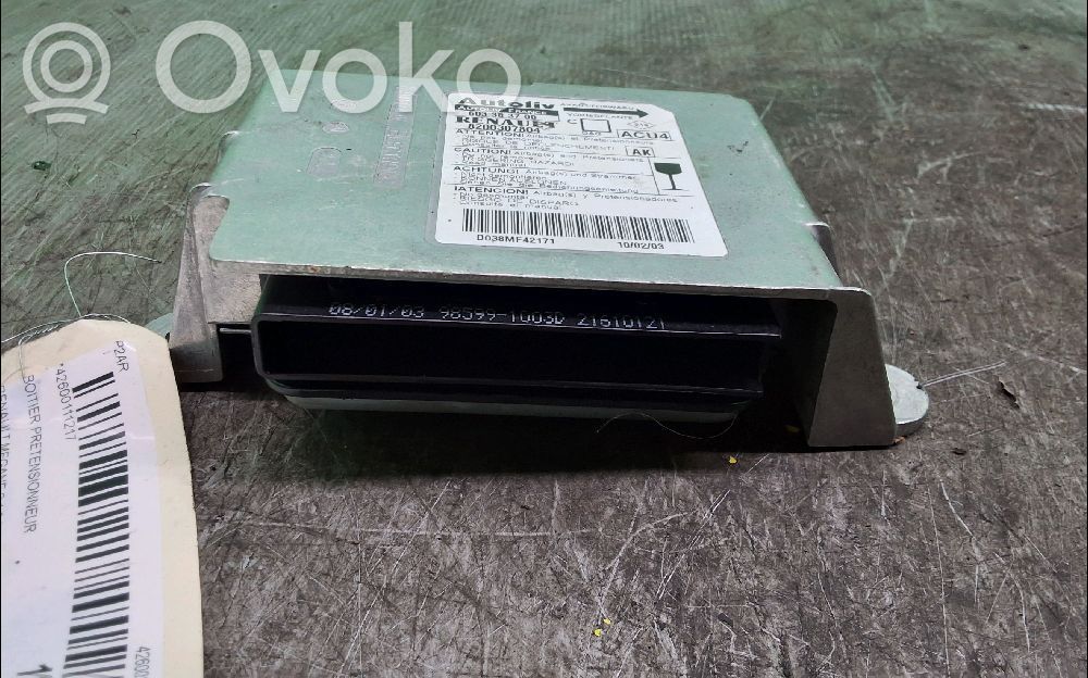 Renault Megane II Airbag control unit/module 
