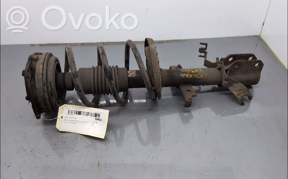 Renault Grand Modus Priekšpusē amortizators 