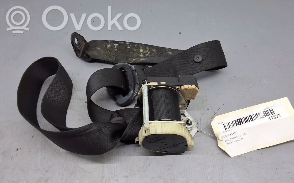 Opel Corsa C Cinturón trasero 
