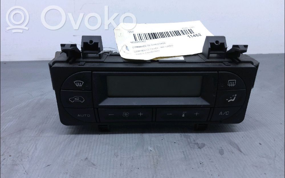 Citroen C2 Air conditioning/heating control unit 
