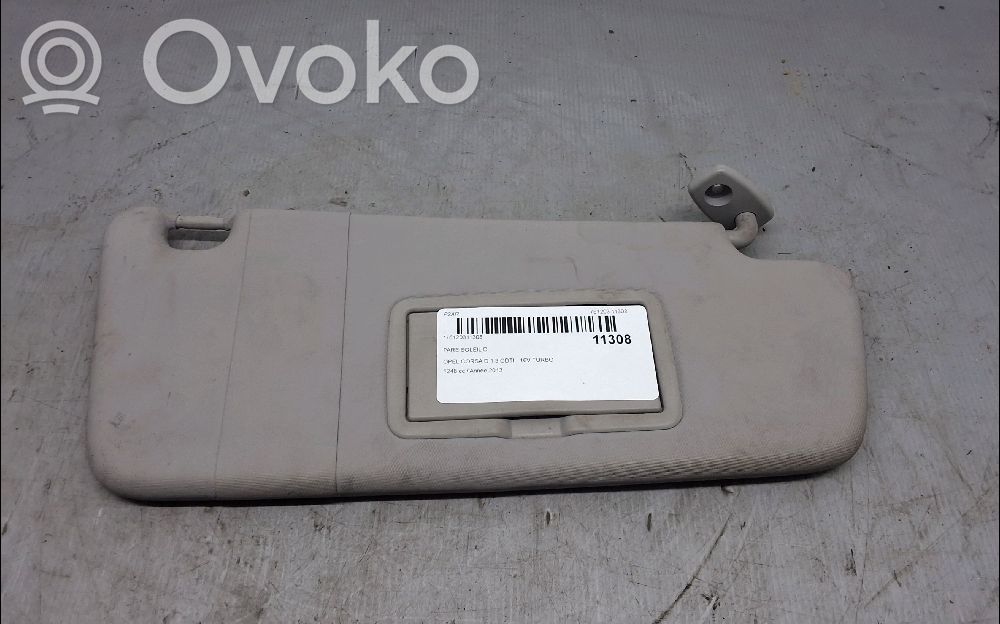 Opel Corsa D Saulessargu panelis 