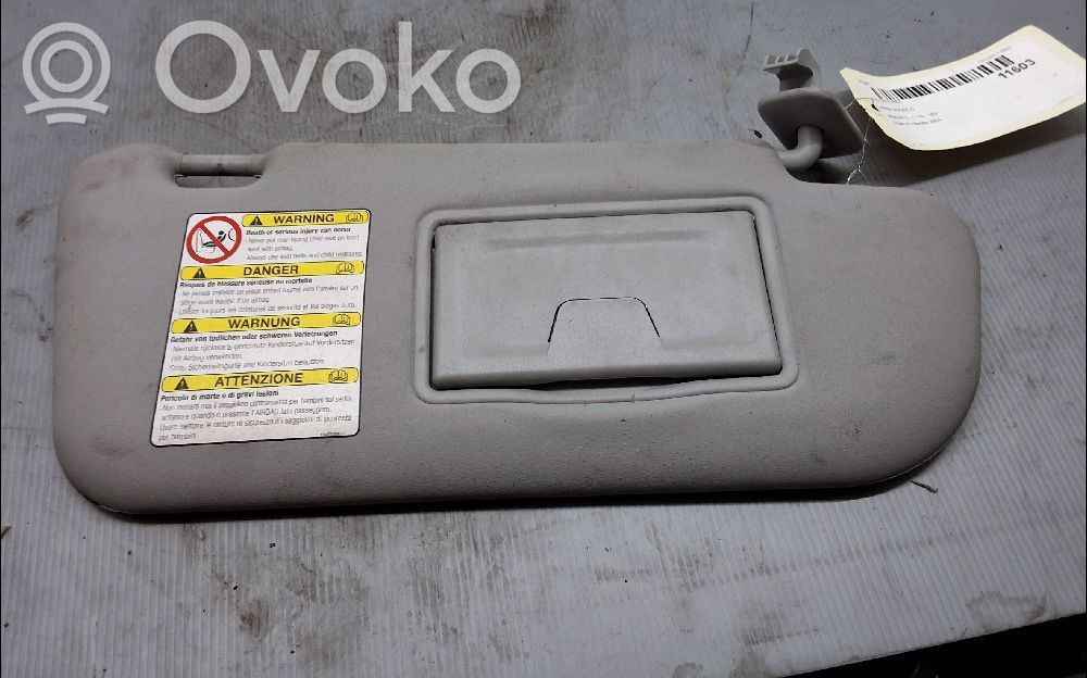 Mazda 3 I Sun visor 