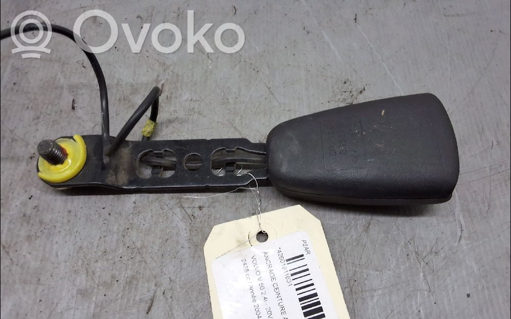 Volvo V50 Klamra przedniego pasa bezpieczeństwa 