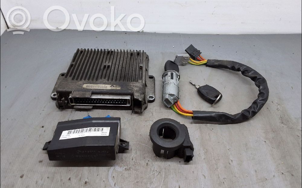 Komputer / Sterownik ECU i komplet kluczy   7700107414,7700107414