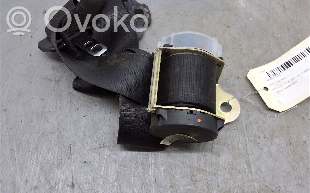 Mazda 2 Cinturón trasero 