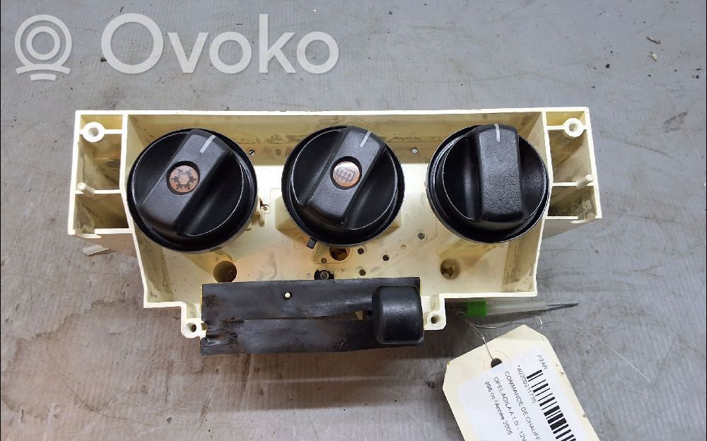 Opel Agila A Air conditioning/heating control unit 