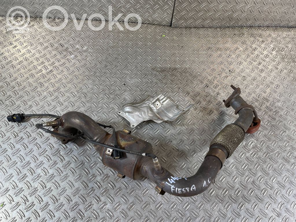 Ford Fiesta Catalyst/FAP/DPF particulate filter 