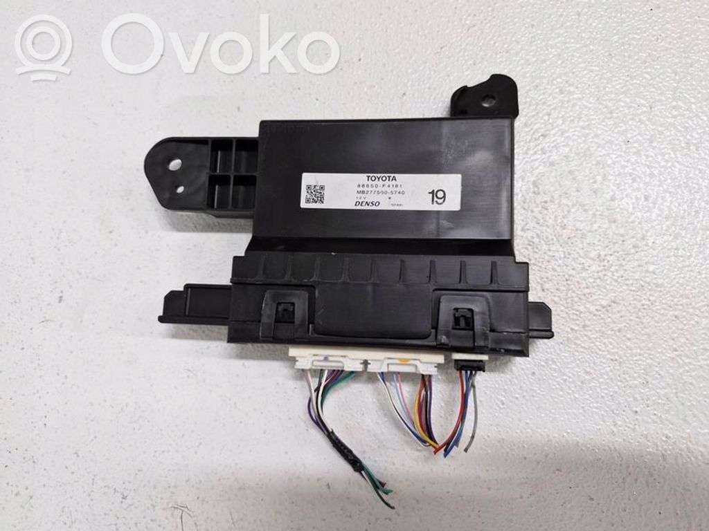 Toyota C-HR I Modul control ventilator 
