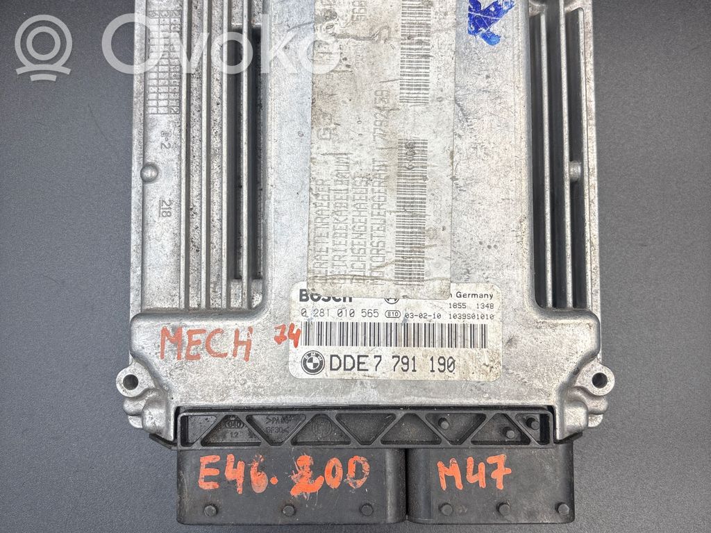 BMW 3 E46 Engine control unit/module 