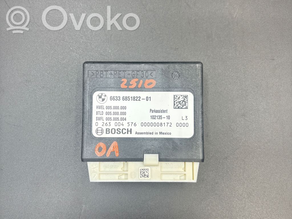 BMW 3 F30 F35 F31 Parking PDC control unit/module 