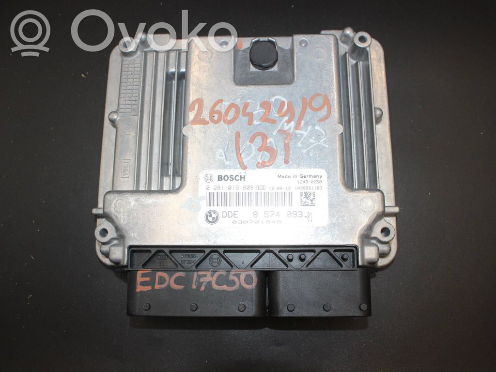 BMW 3 F30 F35 F31 Motorsteuergerät/-modul 