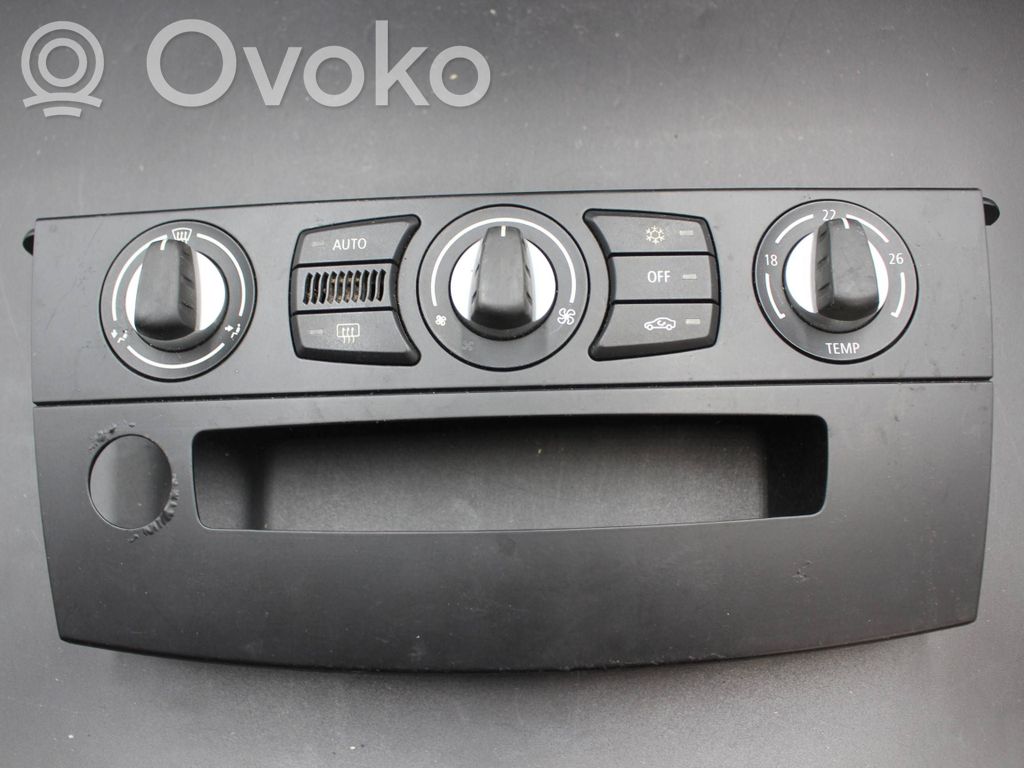 BMW 5 E60 E61 Climate control unit 