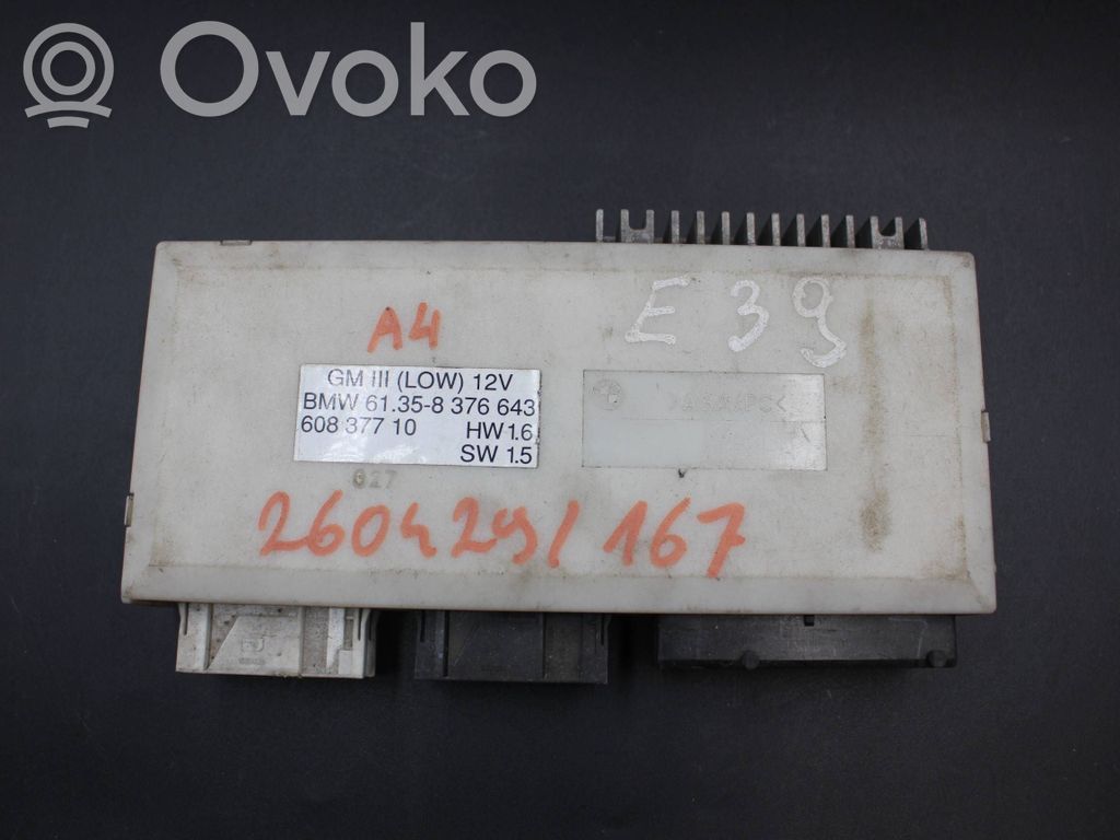BMW 5 E39 Komforto modulis 