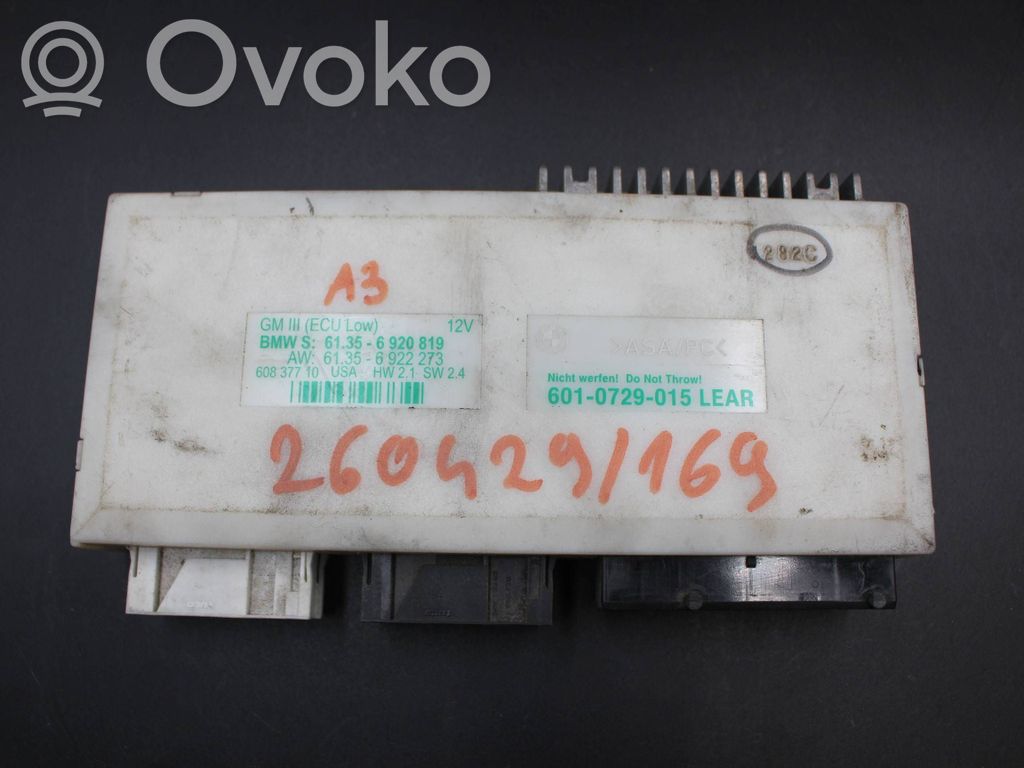 BMW 5 E39 Komforto modulis 