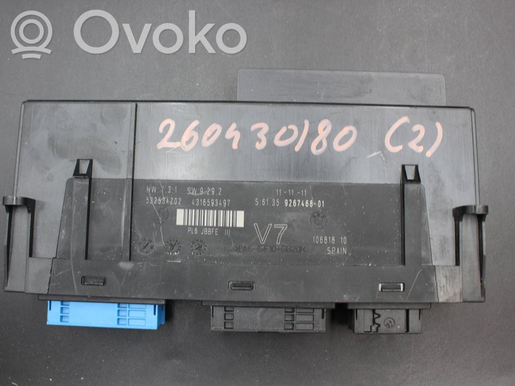 BMW 5 F10 F11 Comfort/convenience module 