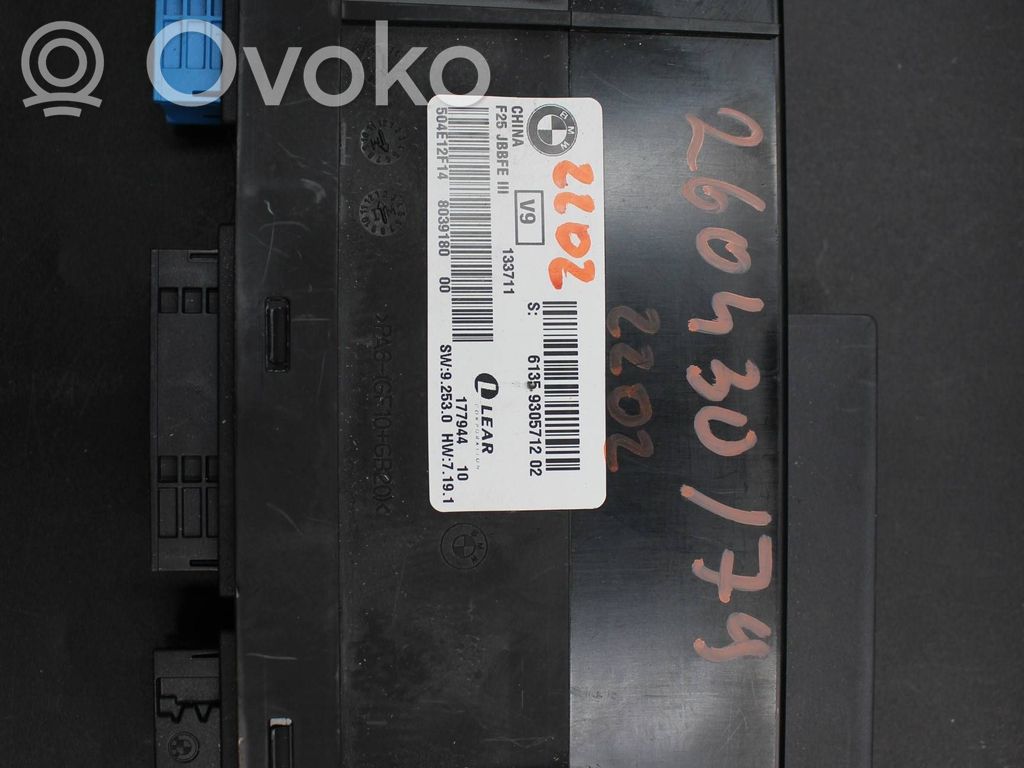 BMW X3 F25 Comfort/convenience module 