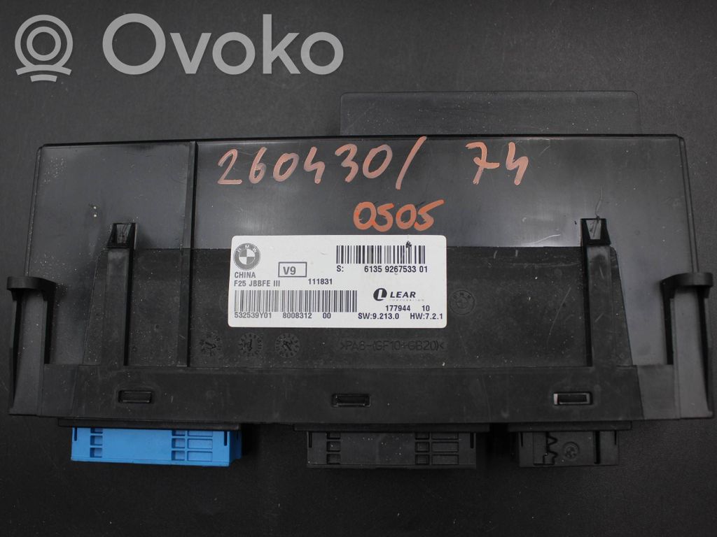 BMW X3 F25 Moduł / Sterownik komfortu 