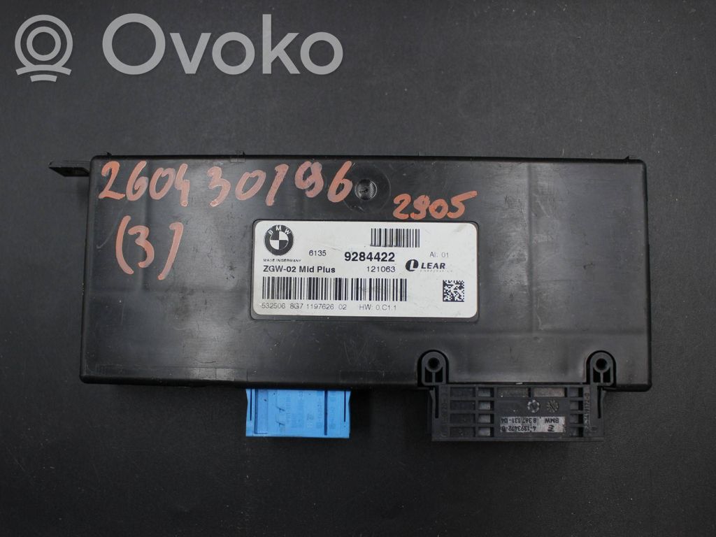 BMW 5 F10 F11 Módulo de control Gateway 