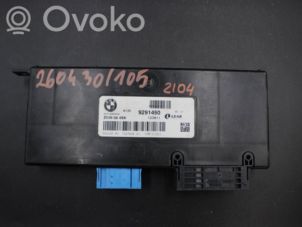 BMW 5 F10 F11 Moduł sterowania Gateway 
