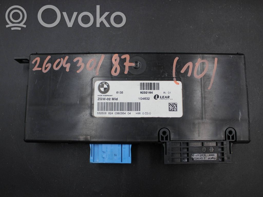 BMW X3 F25 Gateway control module 