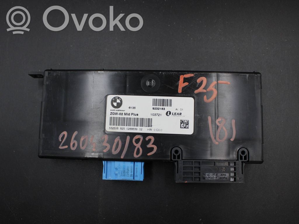 BMW X3 F25 Módulo de control Gateway 