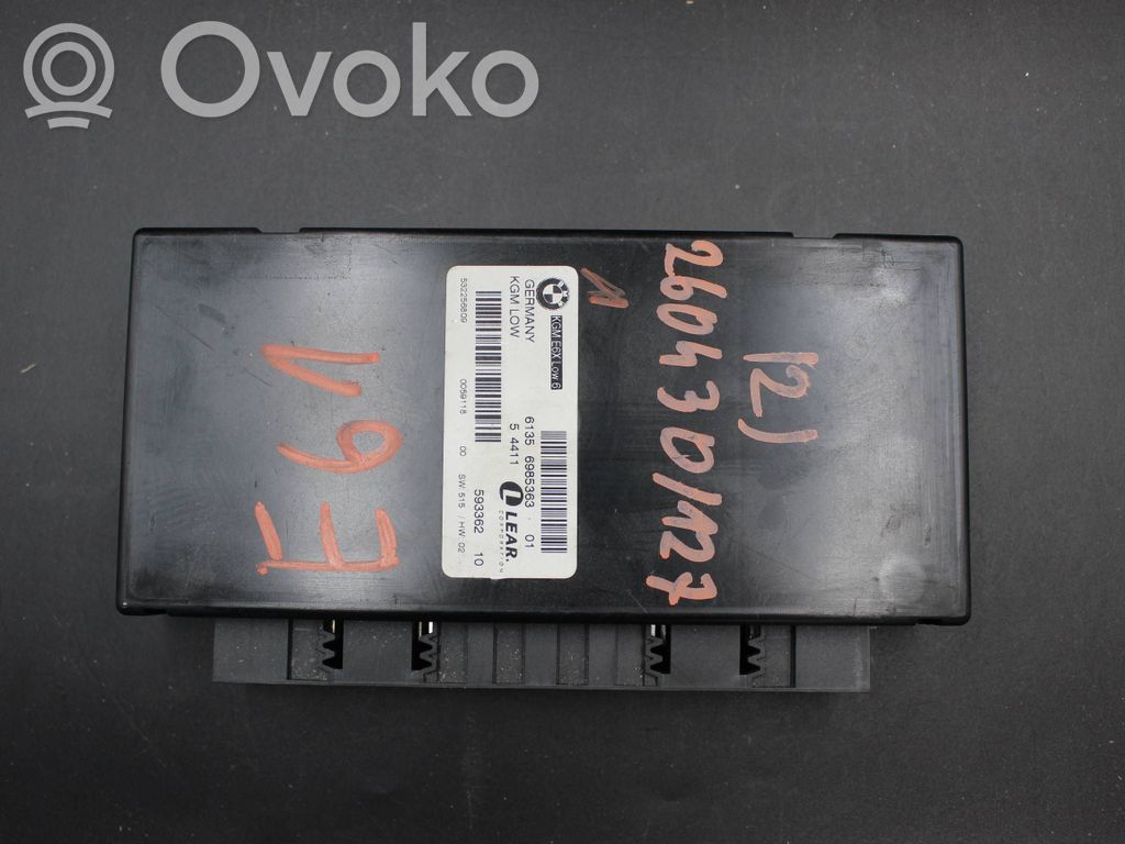 BMW 5 E60 E61 Gateway vadības modulis 