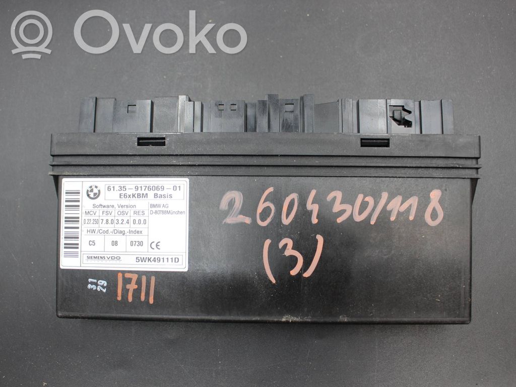 BMW 5 E60 E61 Komforta modulis 