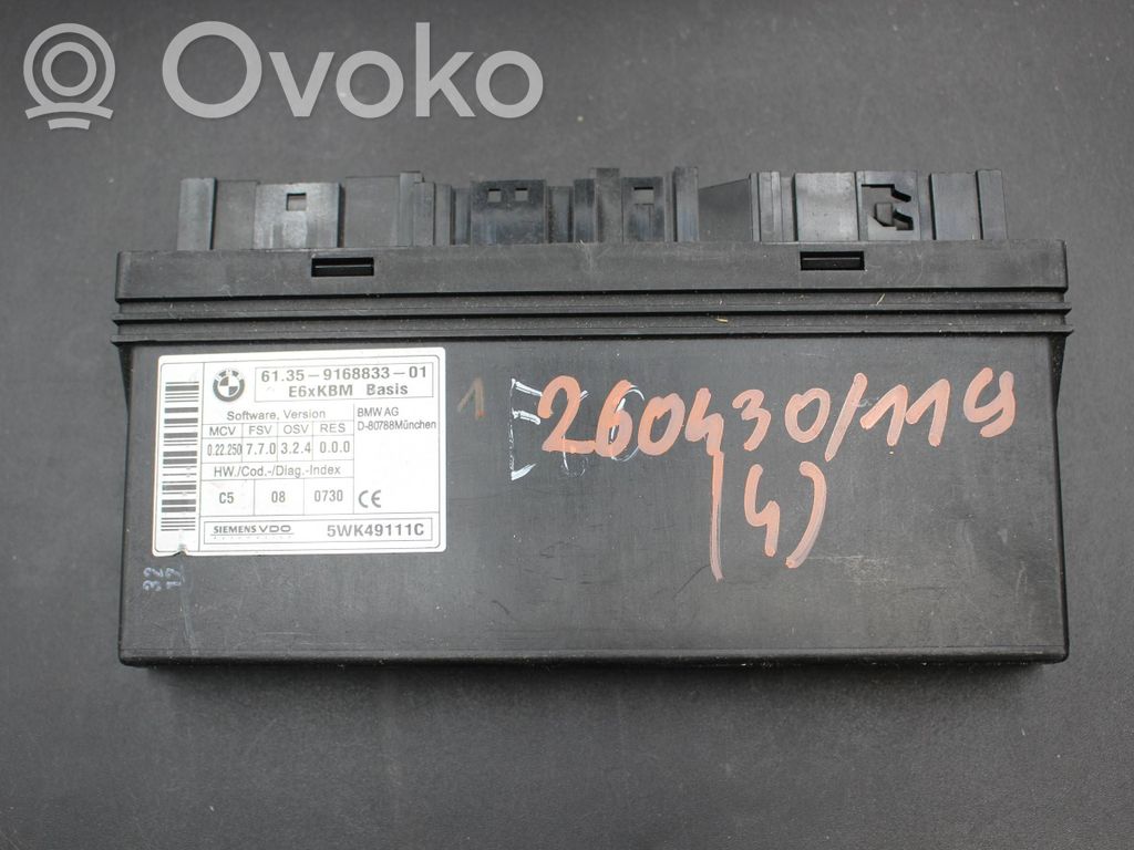 BMW 5 E60 E61 Comfort/convenience module 