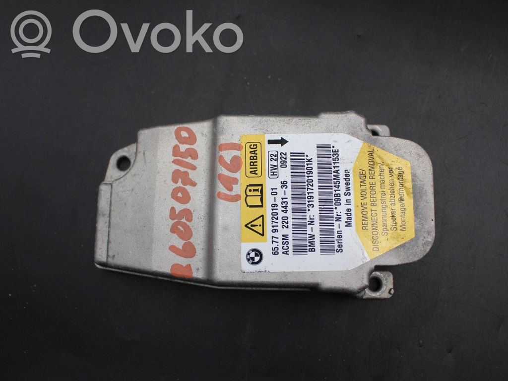 BMW 5 E60 E61 Airbag control unit/module 