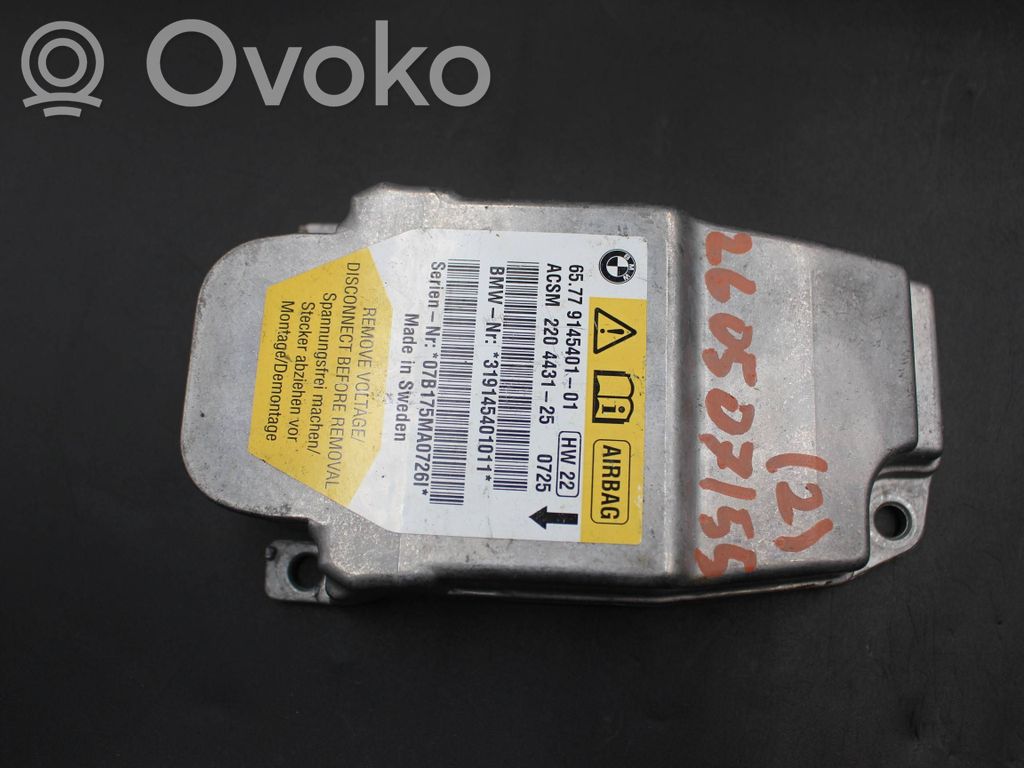 BMW 5 E60 E61 Airbag control unit/module 
