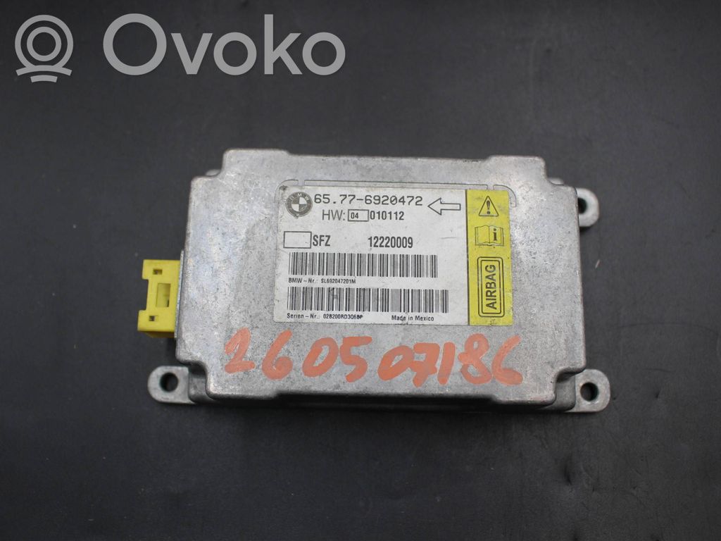 BMW 7 E65 E66 Airbag control unit/module 