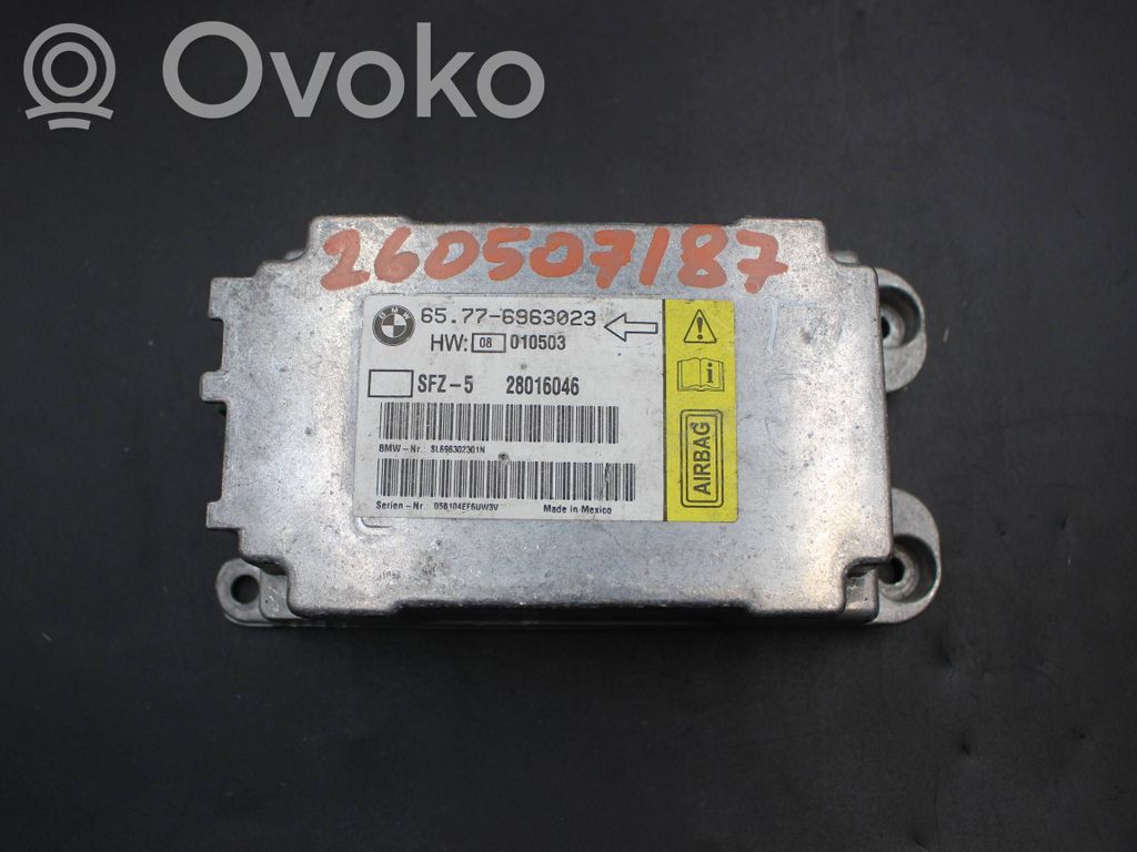 Airbag control unit/module   6963023,28016046,6963023