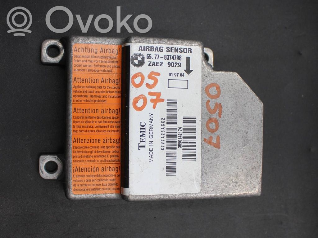 BMW 3 E36 Airbag control unit/module 