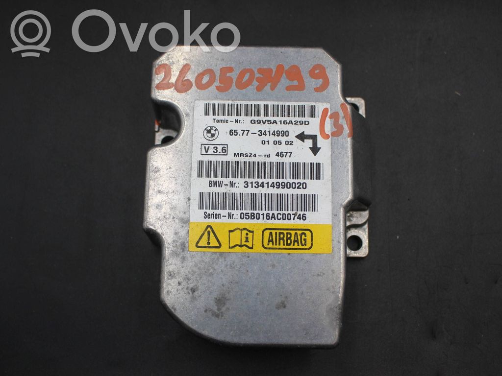 BMW X3 E83 Airbag control unit/module 