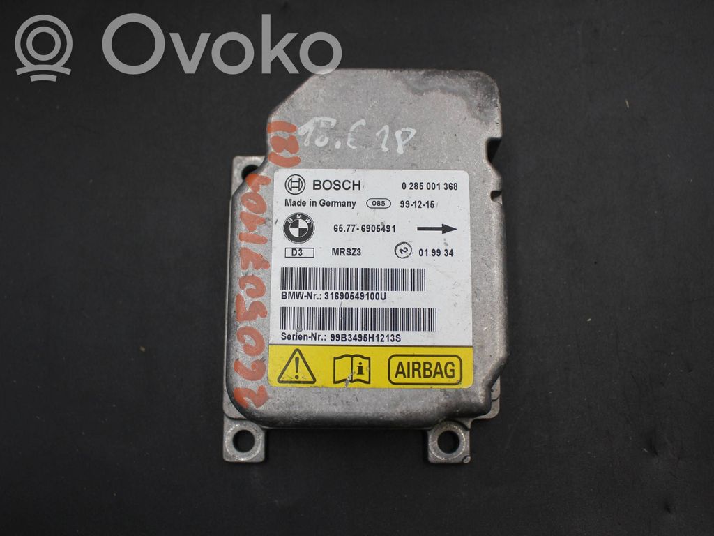 BMW 3 E46 Airbag control unit/module 