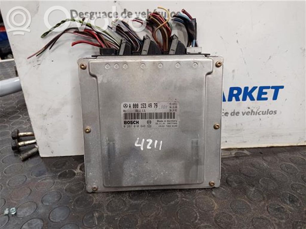 Mercedes-Benz E W210 Motora vadības bloka ECU 