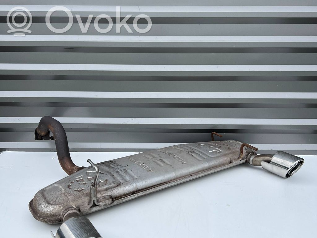 Fiat 500 Tłumik tylny / Końcowy / Wydech 