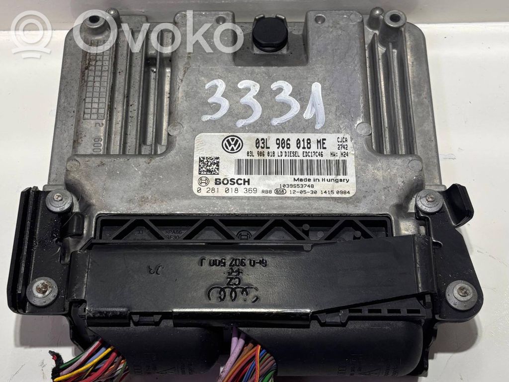 Seat Exeo (3R) Engine control unit/module 