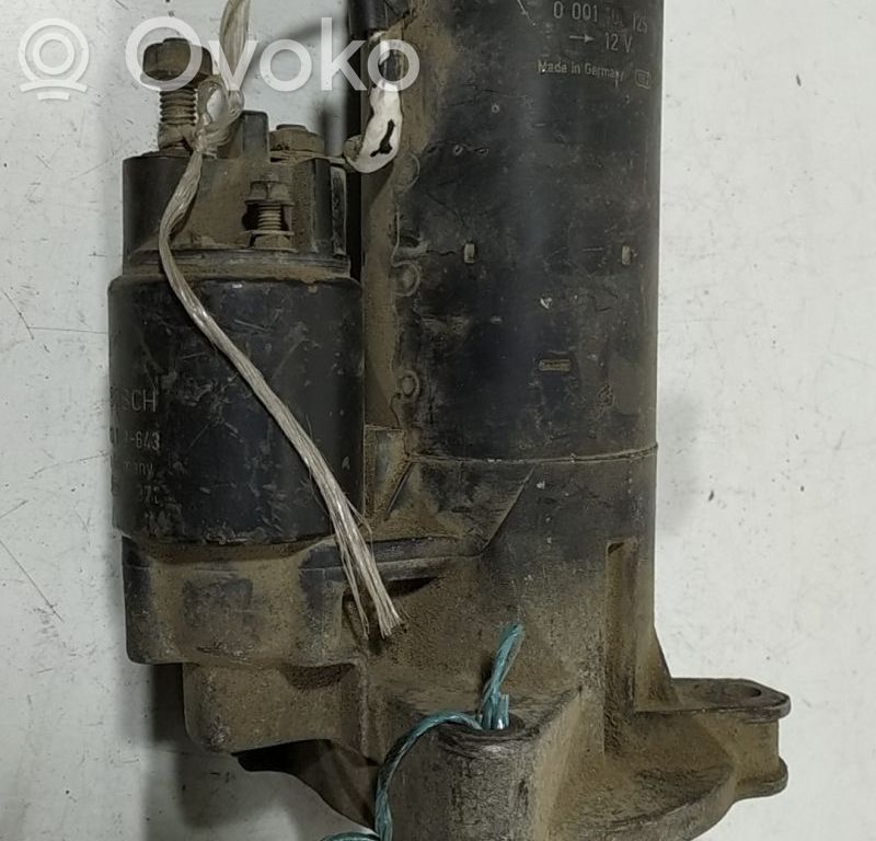 Motor de arranque   0001108125,9DENTES