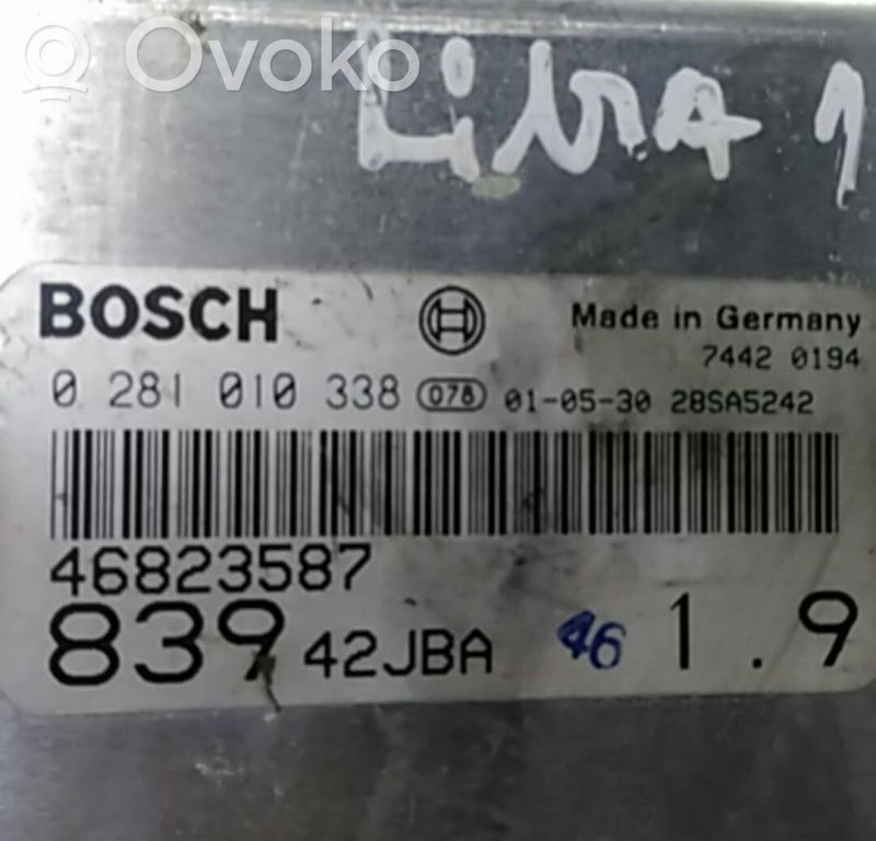 Lancia Lybra Engine control unit/module 