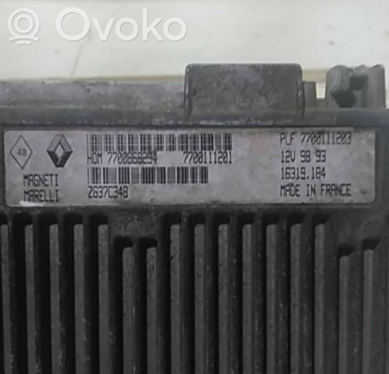 Unidad de control/módulo del motor   77010111203