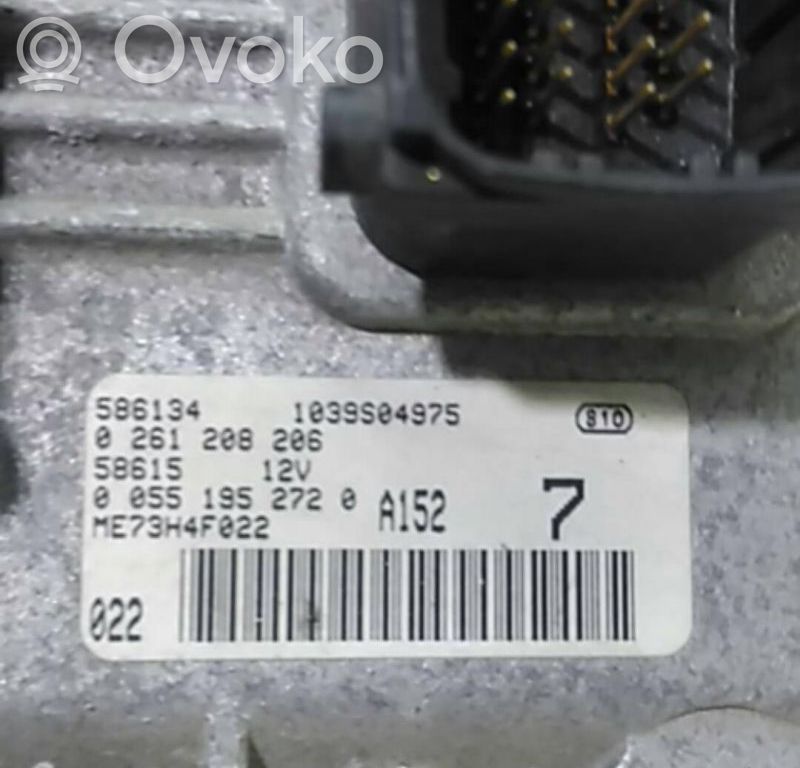 Engine control unit/module   0261208206,00551952720