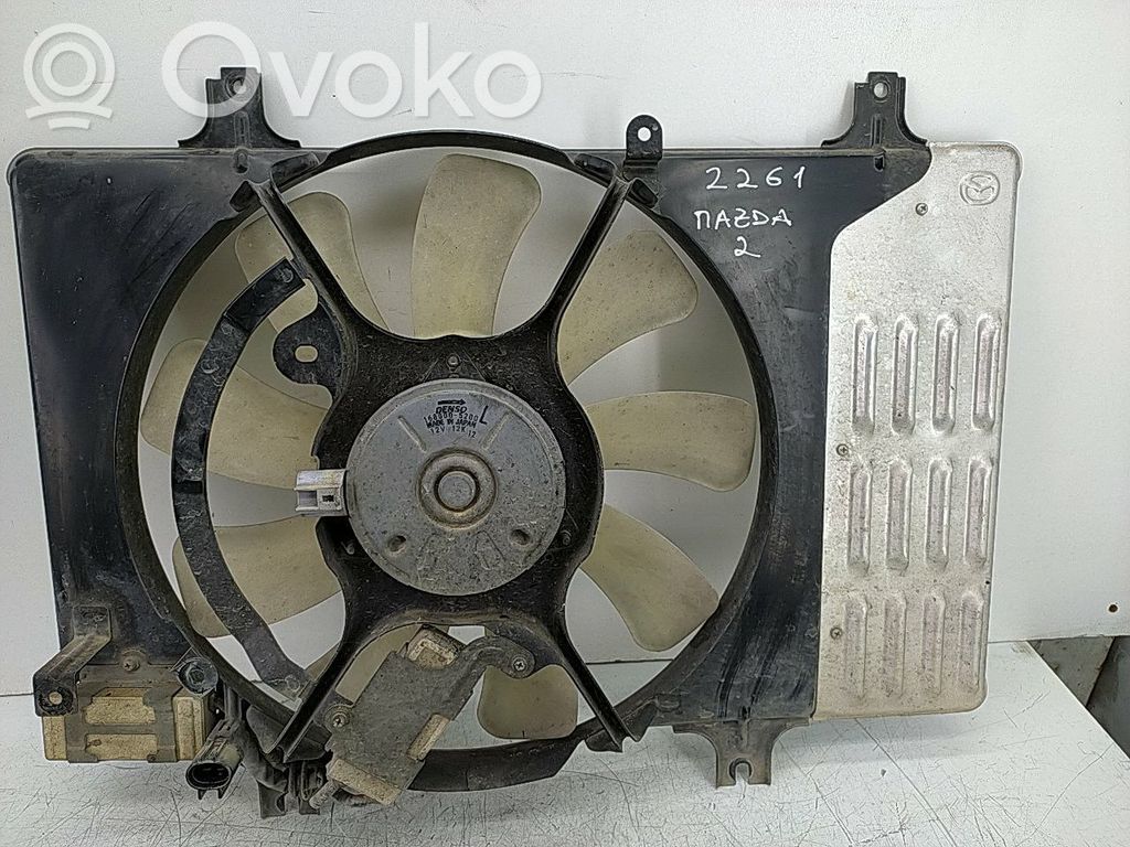 Mazda 2 Elektrisks radiatoru ventilators 