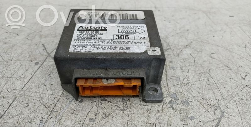 Peugeot 306 Unitate/modul de comandă airbaguri 